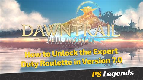 ff14 how to unlock expert roulette
